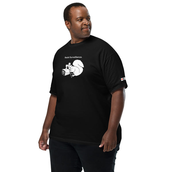 Resist Surveillance Squirrel Unisex T-Shirt